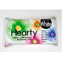 Hearty Super Lightweight Air Dry Clay 180g White