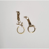 Key Fob Gold 22mm