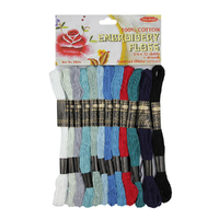 Sullivans Embroidery Floss Winter Pack 12