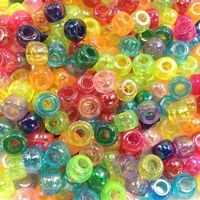 Pony Beads 250gm Transparent