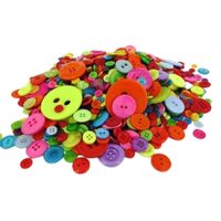 Buttons Assorted Pack of 250 (Approx)