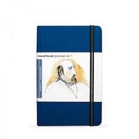 Hand Book Journal Portrait 3.5x5.5" Blue