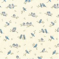 Chiyogami Paper A4 CH5000 Birds on Pearl