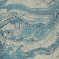 Himalayan Marble Paper A4 MA03 Marble Blue on Cream