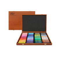 Gallery Artists Soft Pastel Set 72 Wooden Box 