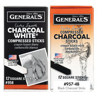 General's® Peel & Sketch Charcoal Pencil Set