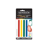 Generals #9405 Pastel Stick Set 4 Primary Colours