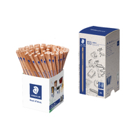 Staedtler Natural Graphite Pencil HB Pack 100