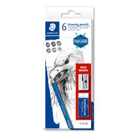 Staedtler Lumograph Pencil Set 6