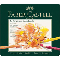 Faber Castell Polychromos Pencil Tin 24