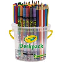 Crayola Essential Deskpack 60 Pieces CLEARANCE