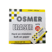 Economy Plastic Eraser Box 20