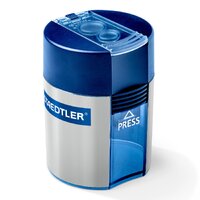 Staedtler Double Hole Sharpener Blue Barrel 512 001