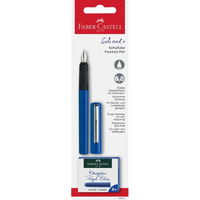 School Fountain Pen - Blue Barrel