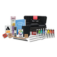 Artists Acrylic Painting Kit with Storage