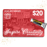 Deans Art eGift Voucher $20